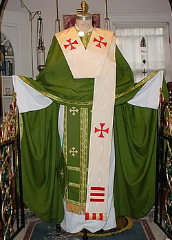 Eastern Byzantine Vestments Green